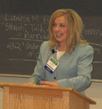Laura Brotherson speaking