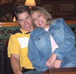 Couple - sitting on lap
