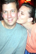 Couple kissing
