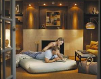 Couple on mattress