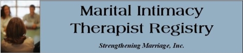 Marital Intimacy Therapist Registry banner
