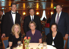 Formal dinner on cruise