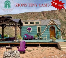 Romantic Getaway — Zions Tiny Oasis – 20% OFF